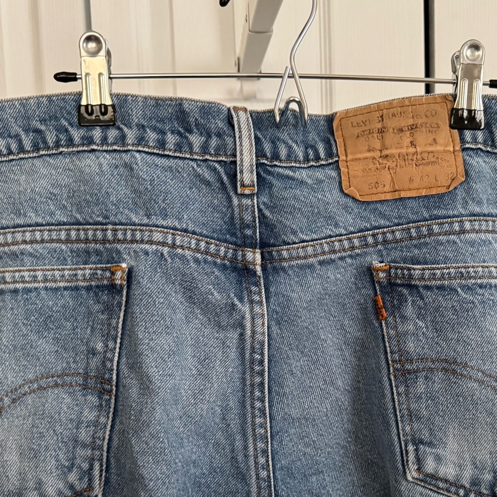 Levi’s 505 Men’s Jeans – Vintage Blue, Size 42x32 - Picture 8 of 8